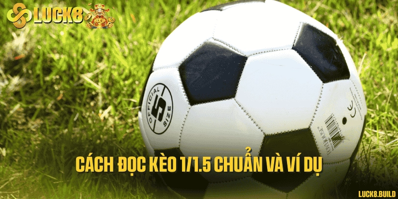Cách đọc kèo 1/1.5 chuẩn và ví dụ