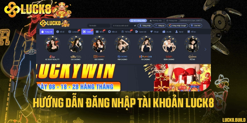 Đăng nhập LUCK8