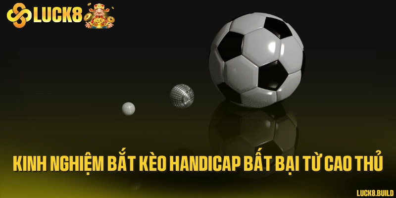 Kinh nghiệm bắt kèo handicap bất bại từ cao thủ