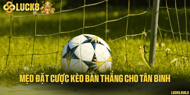 Mẹo đặt cược kèo bàn thắng cho tân binh